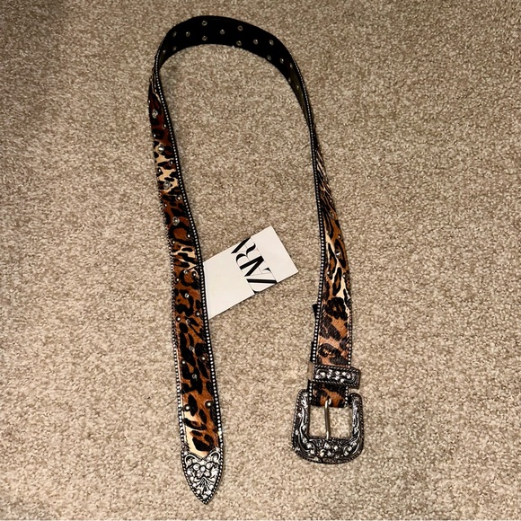 ZARA Leather Belt - Picture 6 of 15